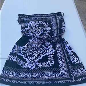 White House black Market strapless dress